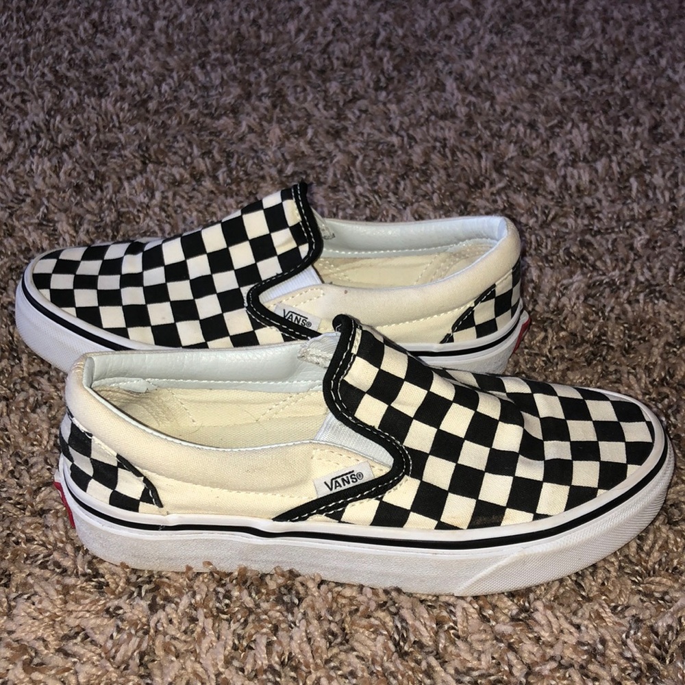 Checkered Vans